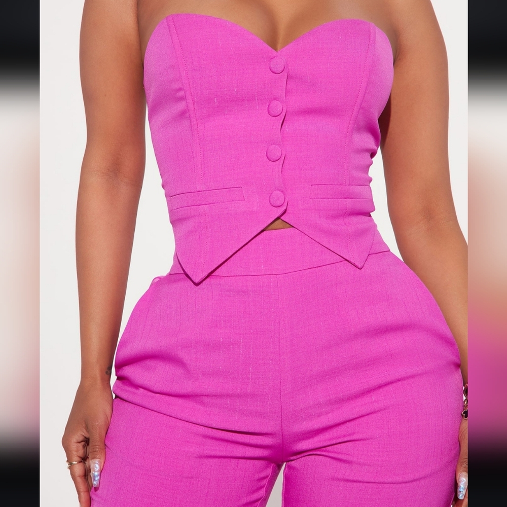 FN Fuschia Pant Set - Picture 4 of 6